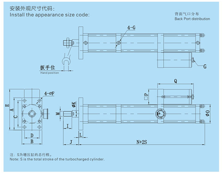 JRM快速型氣液增壓缸設(shè)計(jì)圖 JRM快速型氣液增壓缸設(shè)計(jì)圖